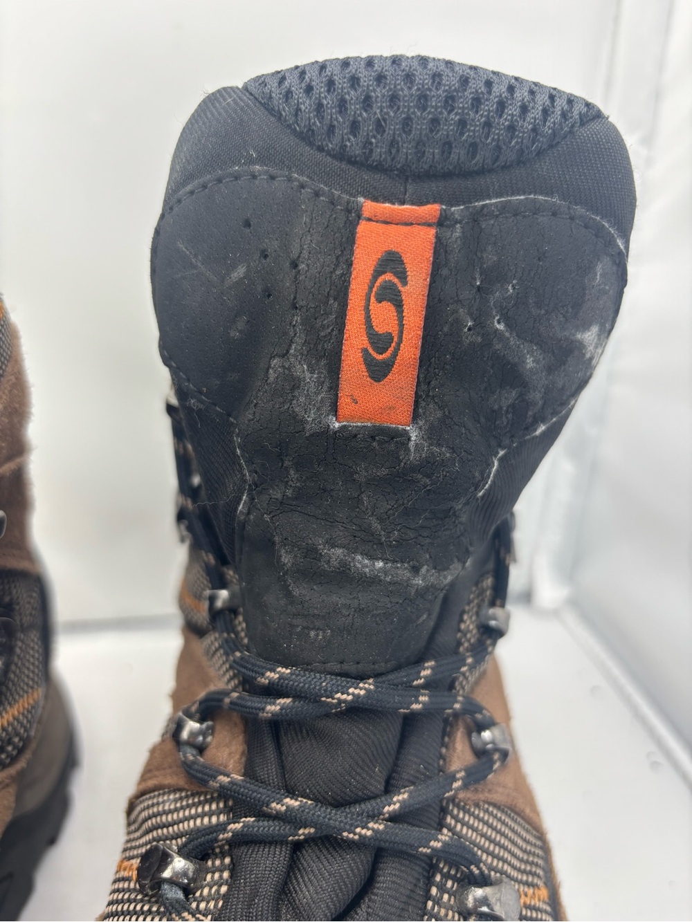 Salomon Brown and Black Men's Hiking Boots size 11.5 - Picture 13 of 16